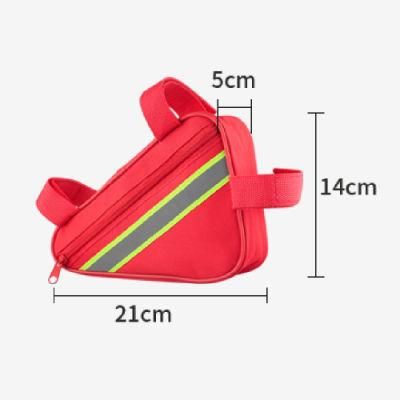 First Aid Kit for Riding Outdoor Triangular Bicycle Medical Bag
