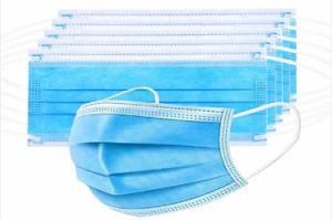 3ply Nonwoven Surgical Disposable Medical Mask Adult Protective Earloop Face Mask