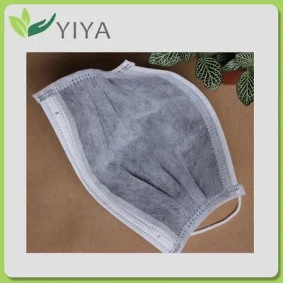 Carbon Filter Face Mask Non Woven Active Carbon Facemask