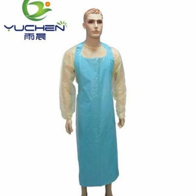 Disposable PE Apron for Housework LDPE HDPE Material Yuchen Factory Direct Sale