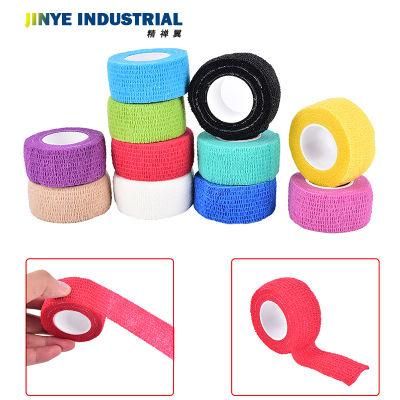 Self Adhesive Ankle Finger Muscles Care Elastic Medicalbandage Gauze Dressing Tape Sports Wrist Support