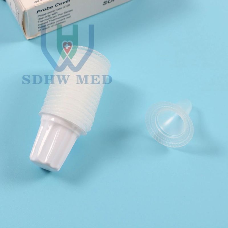 Quick Delivery Wholesale Disposable Plastic Soft Ear Thermometer Probe Cover with CE