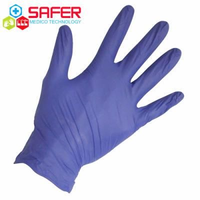 Nitrile Gloves Disposable Cobalt Blue Malaysia High Quality
