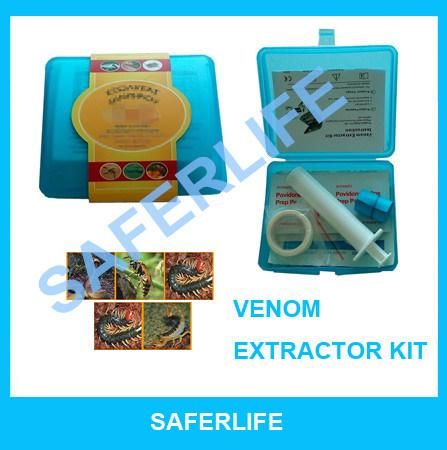 Emergency Outdoor Venom Extractor Kit The Snake Bite Protector Extractor Vacuum Pump Kit