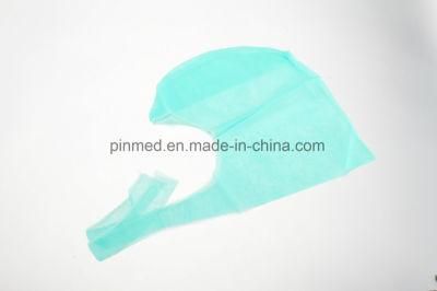 Hot Sale Disposable Protective Surgical Hood with Tie