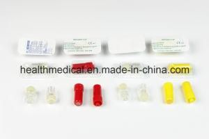 Yellow Heparin Caps, Luer Lock Injection Site for Medicating