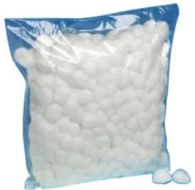 100PC/Bag Disposable Medical Dressing Non Sterile 1g, 0.5g Absorbent Cotton Ball