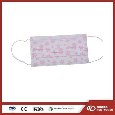 3ply Disposable Protective Medical Surgical Face Mask 3 Ply Non Woven Type Iir Face Mask with Earloop