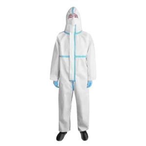 Disposable Coveralls Protective Clothing Breathable Hooded Suit