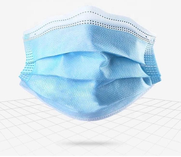 FDA Certified ASTM Level 3 Disposable Medical Supplies Non-Woven Protective Dental Facial Dust Surgical Face Mask for Hospital Use