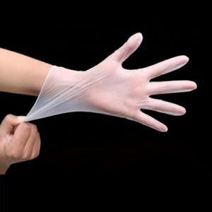 Hot Sale High Quality Transparent Hand PVC Vinyl Exam Gloves