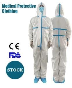 DuPont Tyvek Fabric Suit Disposable Protection Clothes Chemical Suites
