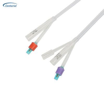 Sterile 3 Way/2 Way Silicone Foley Catheter with China Foley Balloon Catheter