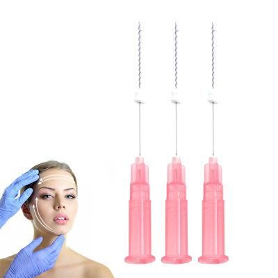 High Quality V Line Face Lift Molding Mono Tornado Screw Multi Cog Double Needle Pdo Thread Korea