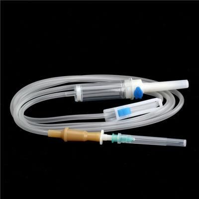 Hot Selling with Flow Regulator Needleless Adapters IV Infusion Set Burette