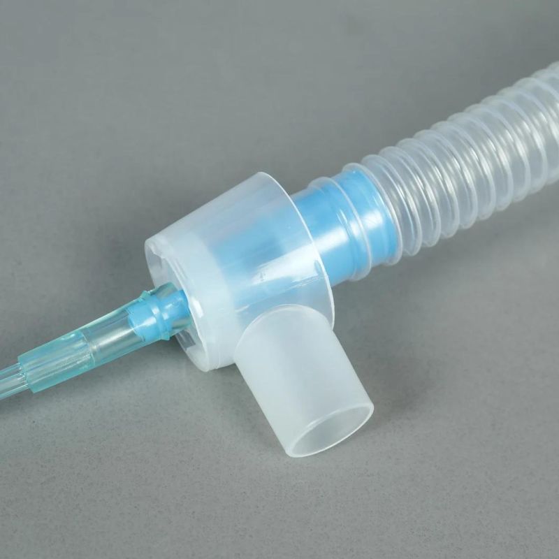 PVC Disposable Adjustable Venturi Oxygen Mask with Tubing and Adjustable Nose Clip