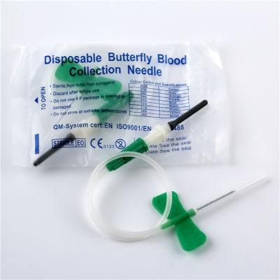 Disposable Blood Collection Butterfly Needle Double Wing Needle CE/ISO Quality