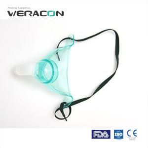 Disposable Medical Tracheostomy Mask with Snap