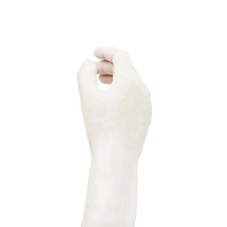 Disposable Examination Latex Gloves Powdered with CE ISO
