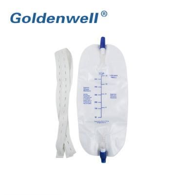 High Quality Disposable Urine Bag Sterile 2000ml for Adult Transparent