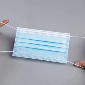 Disposable Non Woven 3 Ply Face Mask Medical 3 Ply Facemask Factory Direct Sale