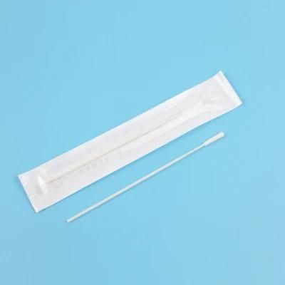 Disposable Flocked Np Collection Sampler Nasal/Throat Swab