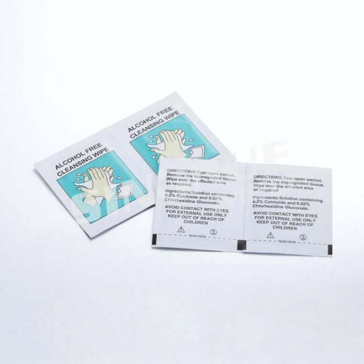 Hospital Home Disposable Medical Cleaning Antiseptic Pads