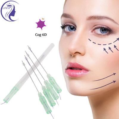 Hot Sale Safe No Side Lift Face Beauty Facial Cosmetic Korea 18g 21g 4D 6D Cog Pdo Thread