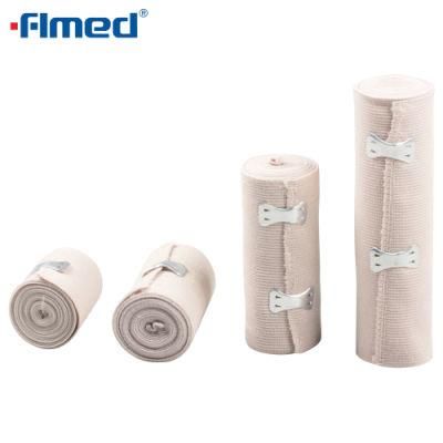 Disposable Medical Hospital Gauze Supply Skin Color High Elastic Cotton Crepe Bandage Factory with CE ISO Approved