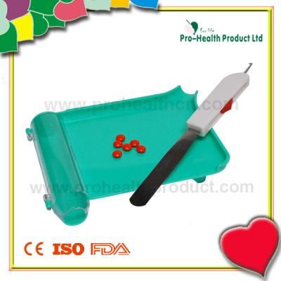 Plastic Pill Counting Tray Spatula