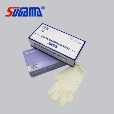 Latex Glove Free Powder Latex Examination Gloves 40 * 40