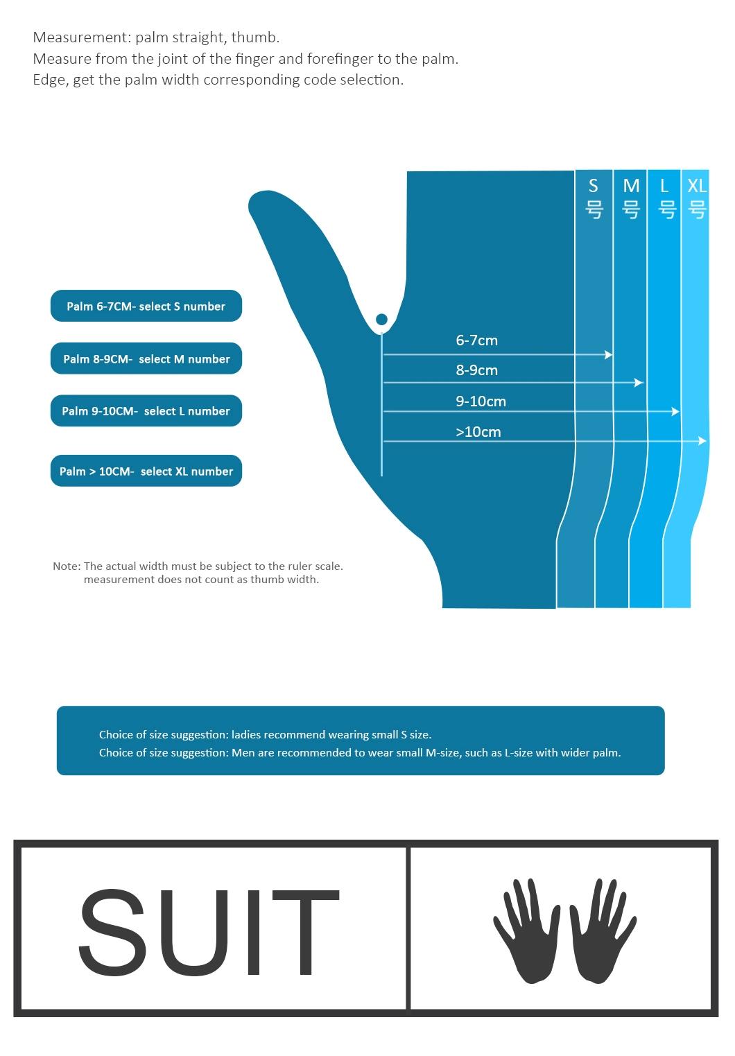 Disposable Safety Exam Blue Blacknitrile Gloves Without Powder Medical Examination Nitrile Large Gloves