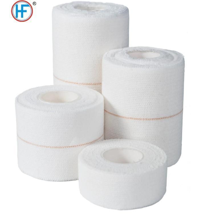 CE Bandage Factory Sale Low Price Sports Tape 100% Cotton Elastic Adhesive Bandage (EAB)