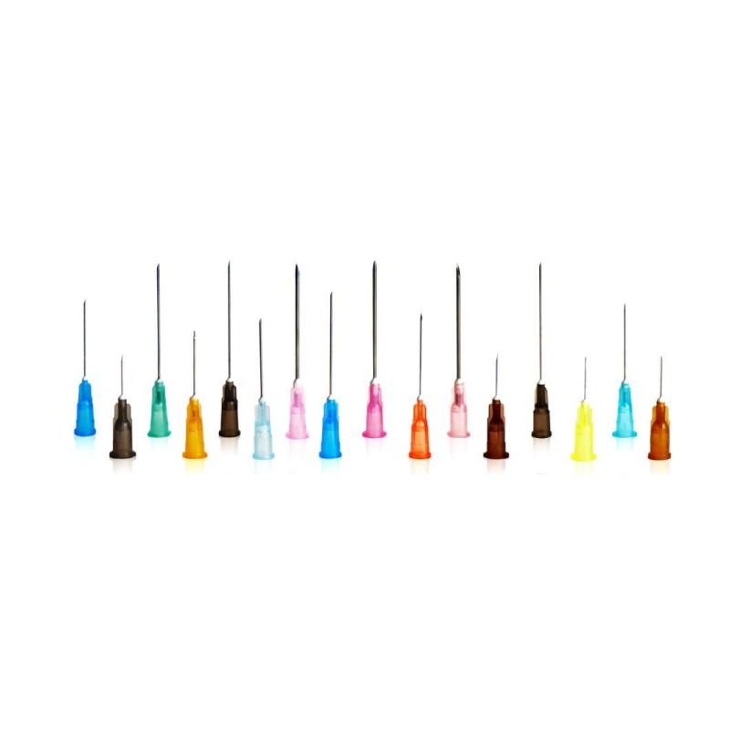 Wego Factory Price Multi Sizes Disposable Hypodermic Injection Syringe Needle Medical Needle