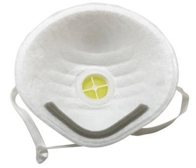 Cup Shape FFP3 Non-Woven Face Mask with valve 99% Filtration Efficiency Ce Certificate Respirator