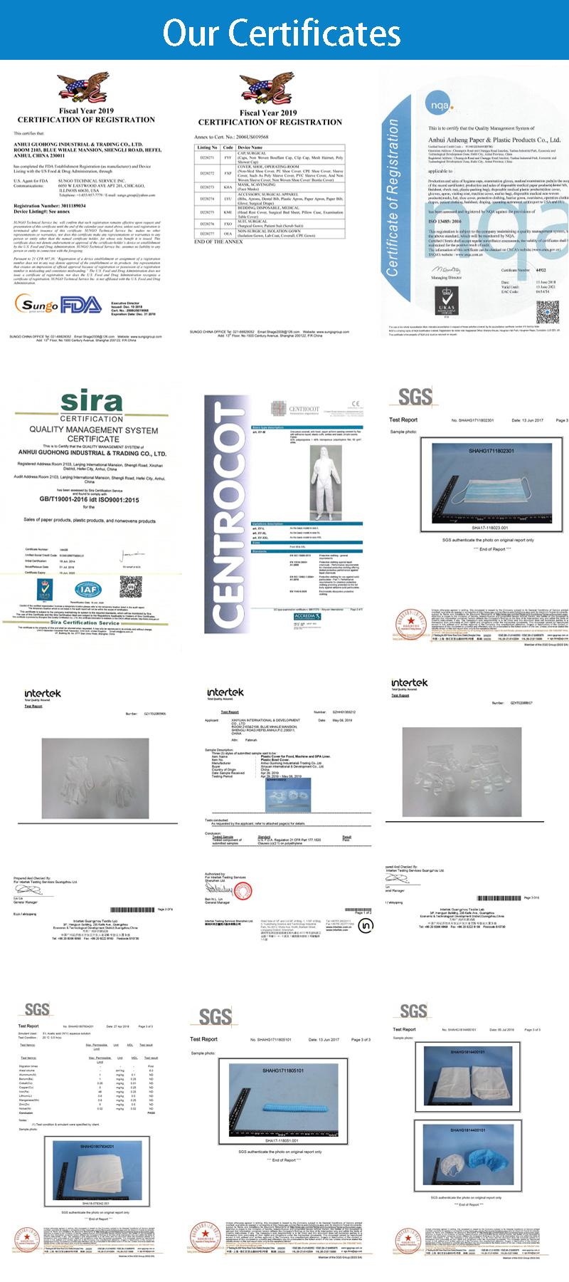 Free Sample Medical Disposable Streile Surgical Drape Sheet