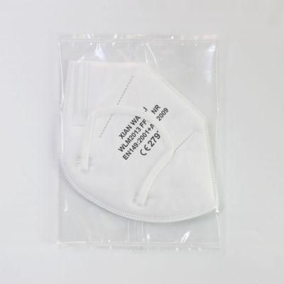 Whitelist Manufacturer KN95 FFP2 Disposable Mascarillas Protective Foldable Dust Face Mask