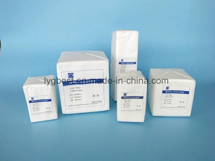 Medical Non-Sterile or Sterile X-ray Gauze Swabs