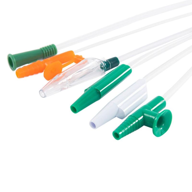 Medical Infant Adult 10fr 12fr14fr 16fr Each Size Thumb Control Closed Suction Catheter