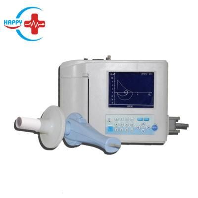 Hc-C021 Medical Electronic Spirometer with Mouthpiece with Built-in Printer