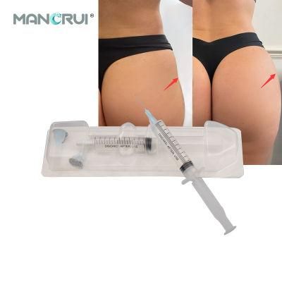 Manorui Product Ha Filler Cross Linked Inject 10ml Hyaluronic Acid Injections for Enlarger Buttock Breast Enlargement Gel