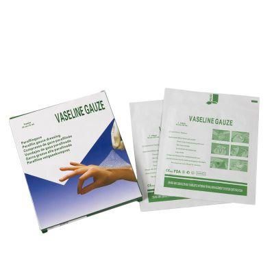 High Quality China Disposable Sterile Paraffin Fabric Vaseline Gauze