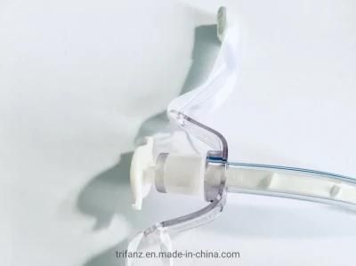 ISO Disposable Tracheostomy Tube Sterilized Medical PVC Tube Without Cuff