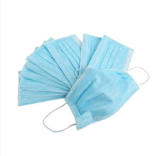 50PCS/Box Surgical Mask 3 Ply Ear Loop Non Woven Disposable Medical Face Mask