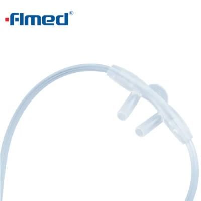 China Wholesale Soft Prong Oxygen Nasal Oxygen Cannula Nose Catheter/Tube