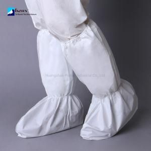 SMS/PP/PE/CPE/Plastic Nonwoven Non-Medical Non-Skid Anti-Skid Anti Slip Shoe Cover Protective Disposable Shoe Cover
