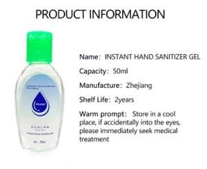 Hand Sanitizer Wholesale Disinfectant Gel 75% Alcohol Bacteriostatic Antibacterial Alcohol Hand Sanitizer Gel