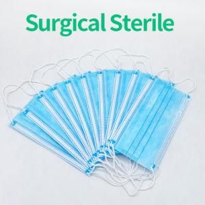 Low Price Factory Machine Making Medical Face Mask Box 50PCS Type Iir Adult Sterile Disposable Surgical Face Mask