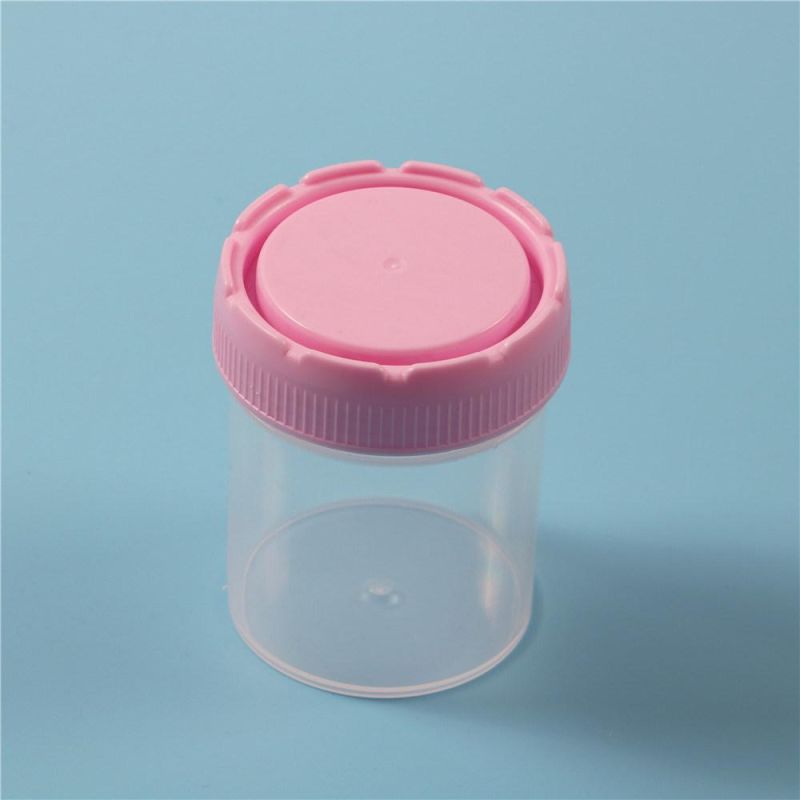 Stool Container with Spoon Disposable Test Use with Label Urine and Stool Container