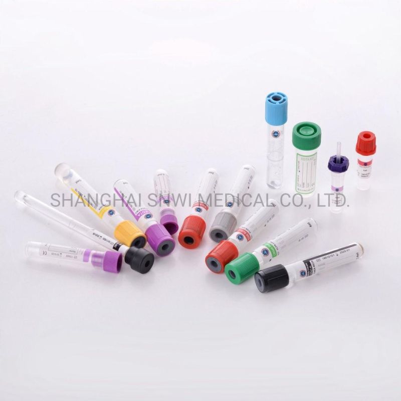 Non-Toxi Pyrogen Free Non-Sterile Medical Disposable Medical Heparin Tube (Blood collection tube)
